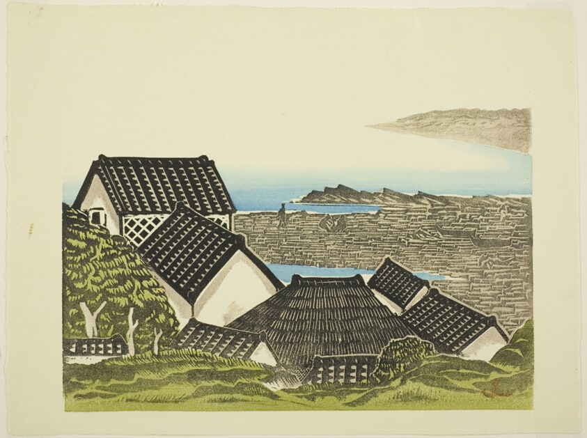 Morning at a Seaside Village