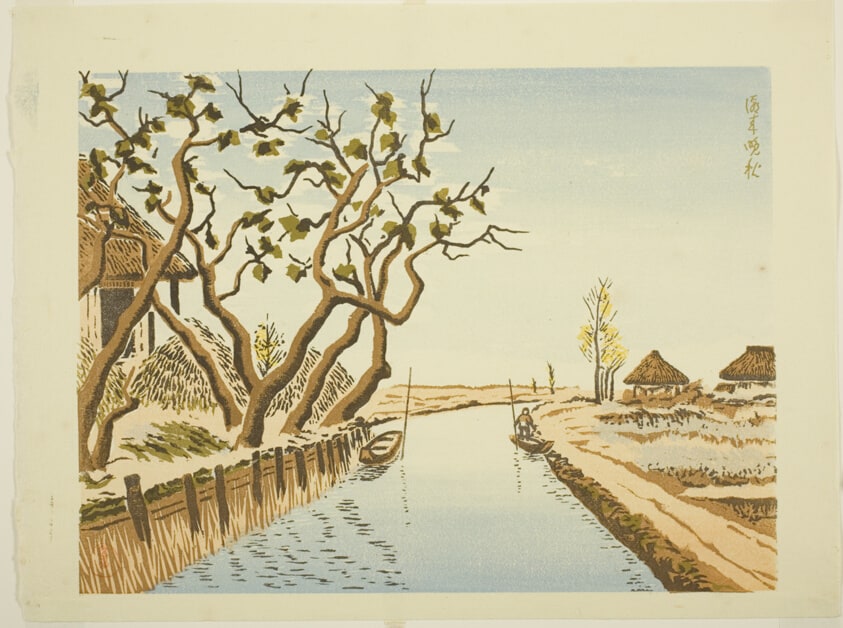Late Autumn at Itako (Itako banshu)