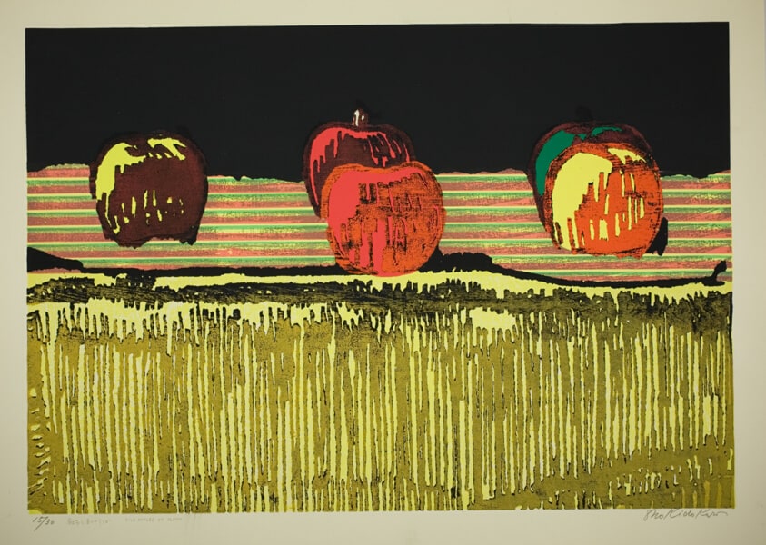 Five Apples on Cloth (Mafu to itsutsu no ringo)