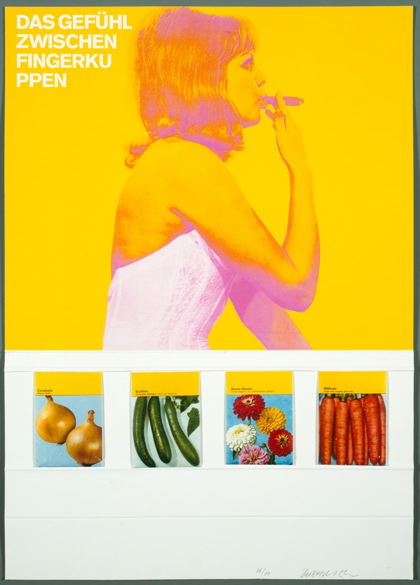 That Feeling Between the Fingertips, from the portfolio " Graphics of Capitalist Realism"(1968)