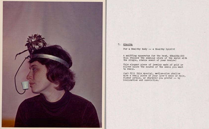 Khaasha, No. 7 from the portfolio "A Catalogue of Superobjects-Supercomfort for Superpeople" (1976)