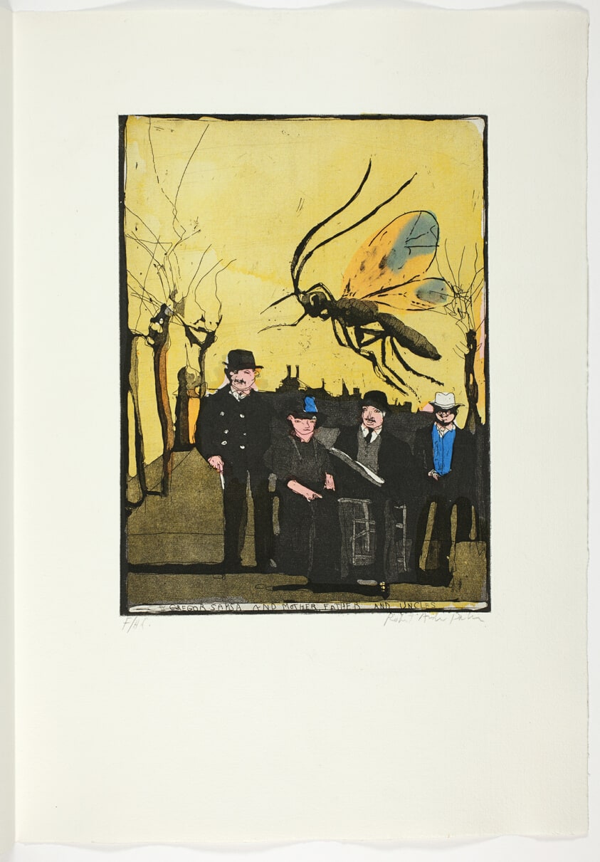 Gregor Samsa and Mother, Father, and Uncles, from Franz Kafka: Dreams, Diaries, and Fragments