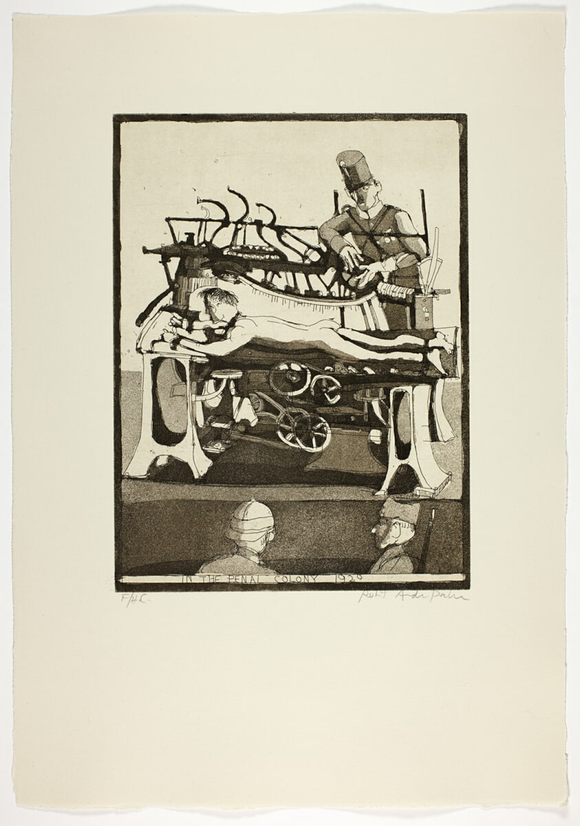 In the Penal Colony, 1920, from Franz Kafka: Dreams, Diaries, and Fragments