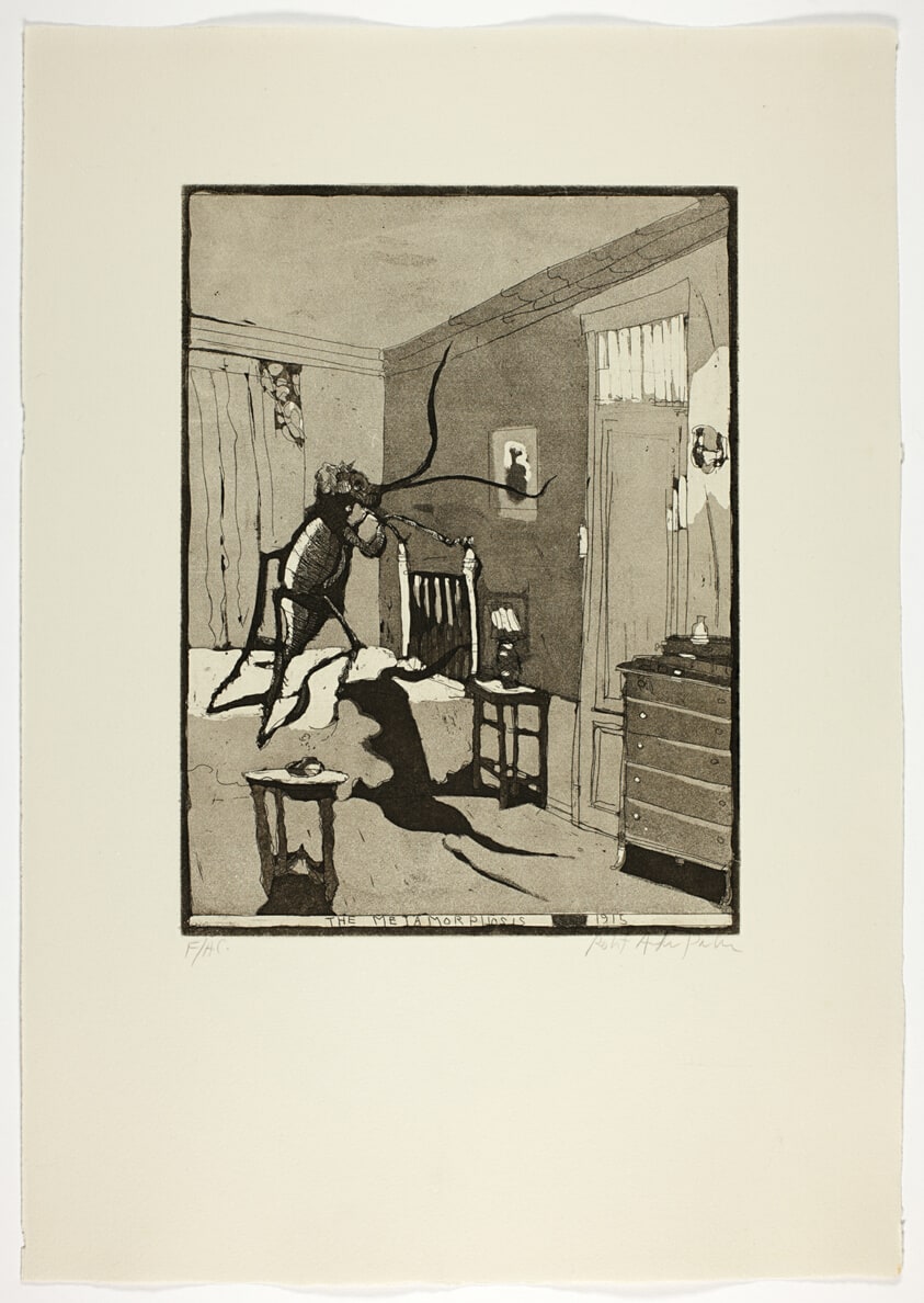 The Metamorphosis, 1915, from Franz Kafka: Dreams, Diaries, and Fragments