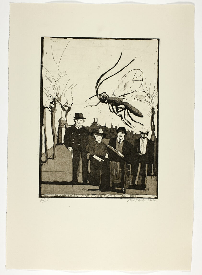 For Samsa and Mother, Father, and Uncles, from Franz Kafka: Dreams, Diaries, and Fragments
