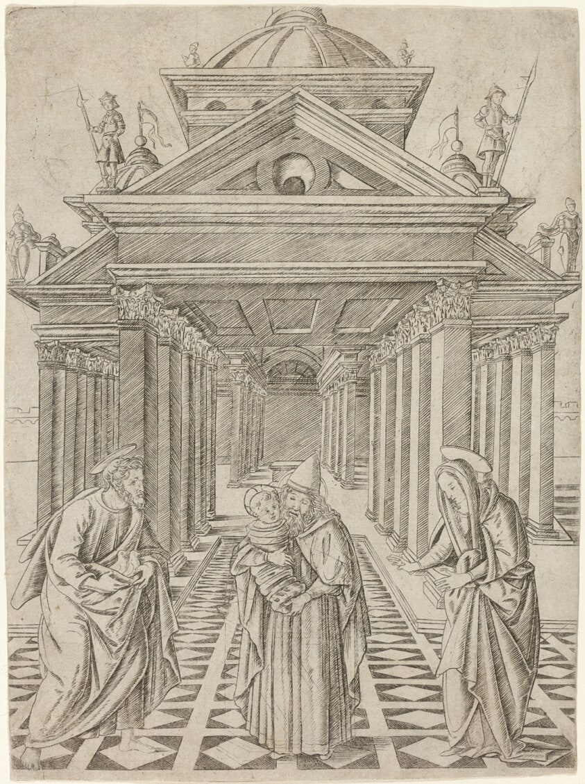 The Presentation in the Temple, from the Mysteries of the Rosary