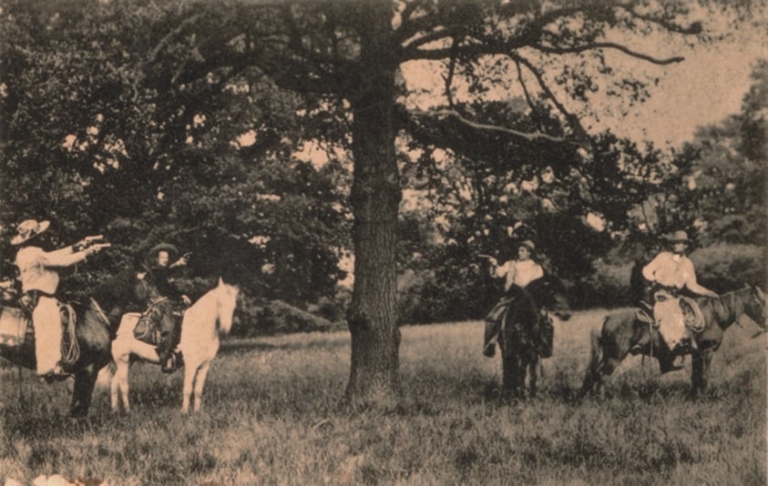 Der Wild West Show, from Erased Lynchings Series I