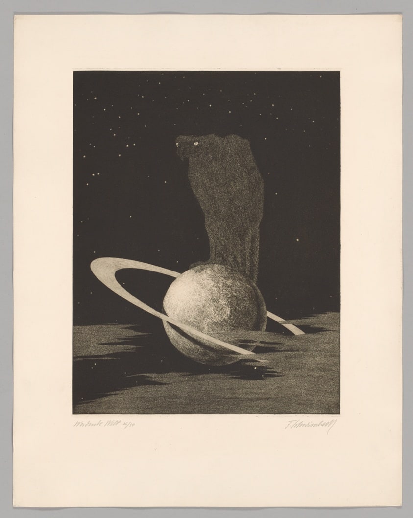 World Becoming (Werdende Welt), plate 3 from Creation--Death (Werden--Vergehen)