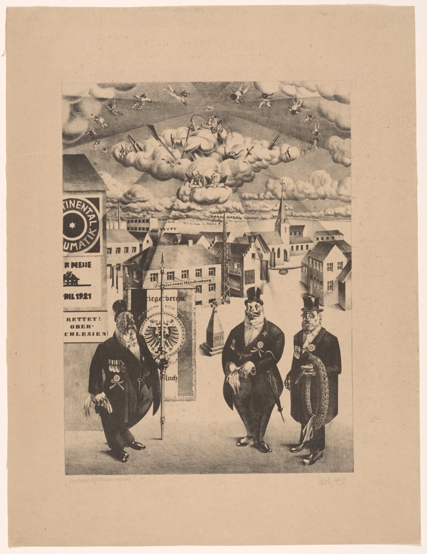 Glorification of the Veteran’s Association (Apotheose des Kriegervereins)