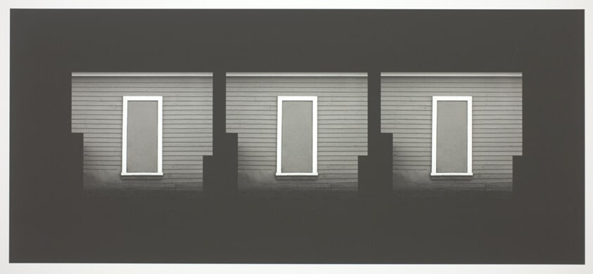 Boarded Garage Window Triad, from the "Repetition Series", 2003-05