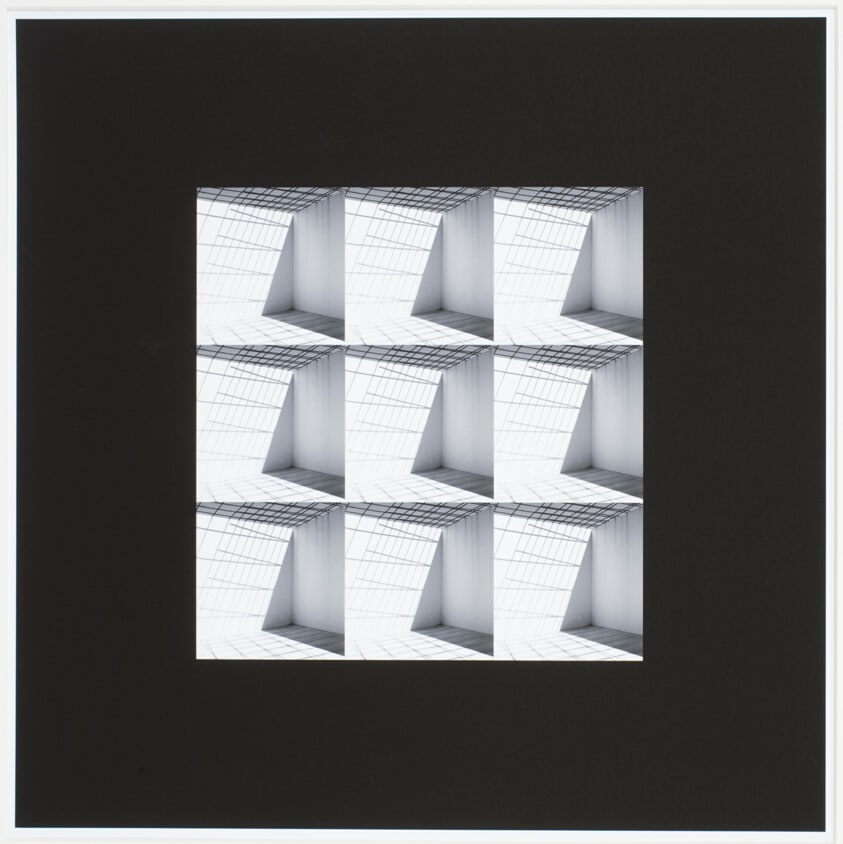 Corner & Lines, 3 x 3 Field, from the "Repetition Series", 2003–05