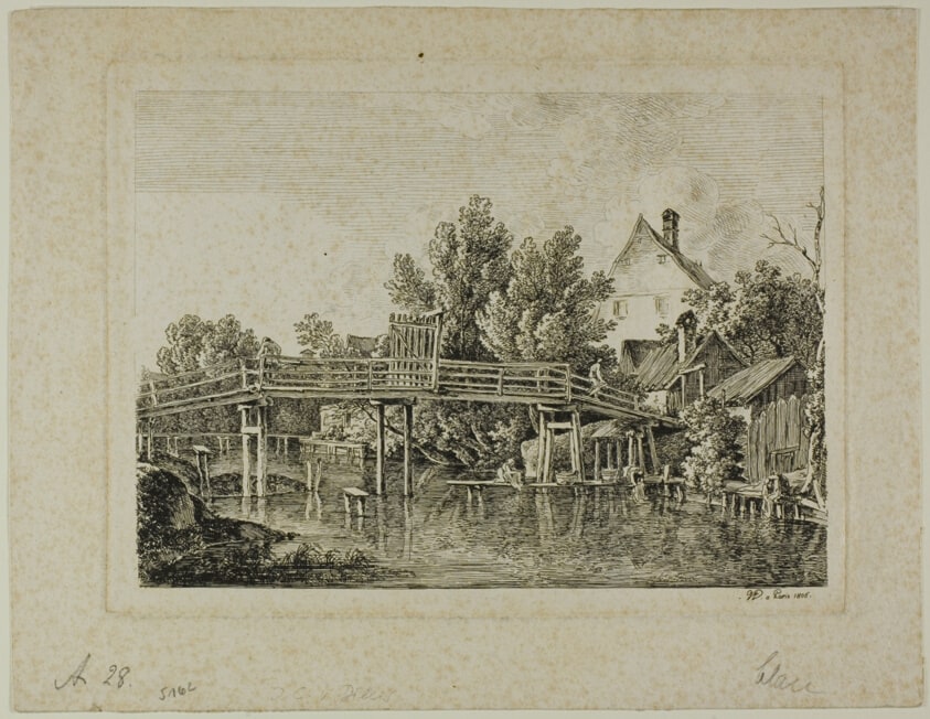 The Little Bridge Across the Isar, Paris