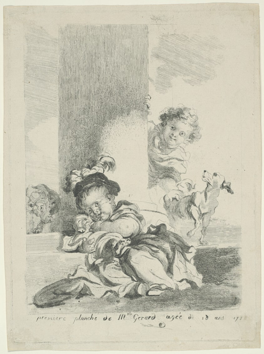 The Child and the Cat