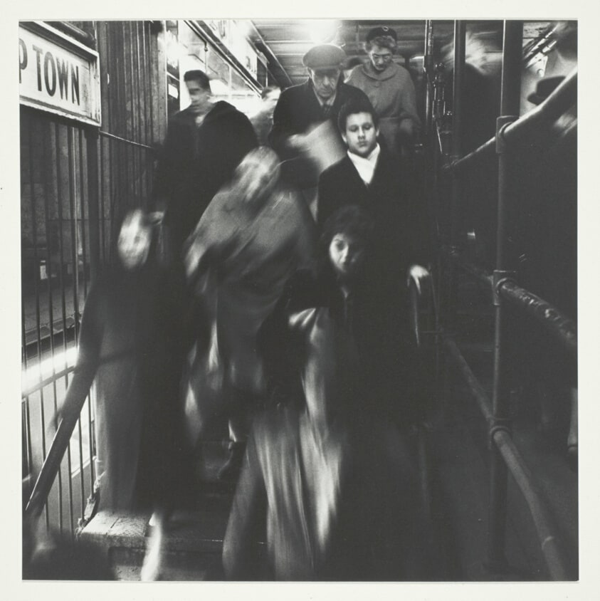 Untitled, from the series "New York Subway, 1960"