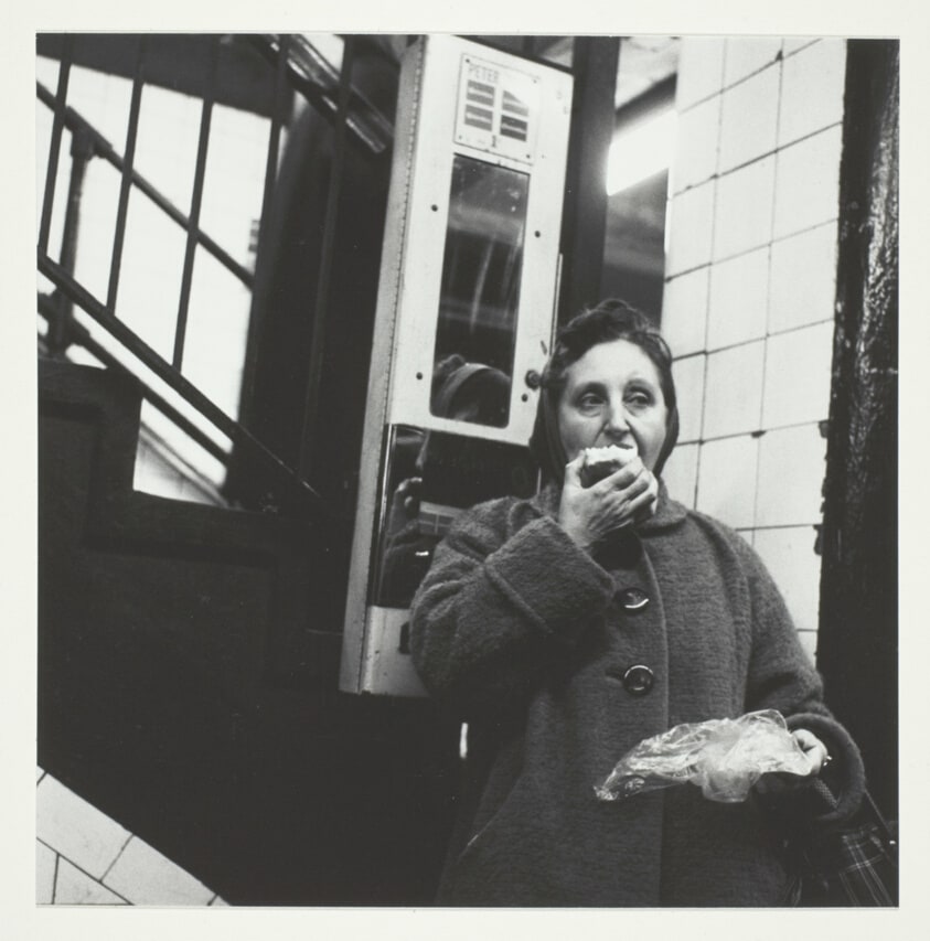 Untitled, from the series "New York Subway, 1960"