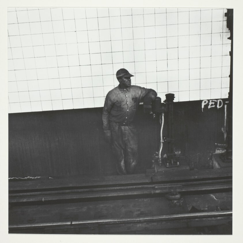 Untitled, from the series "New York Subway, 1960"