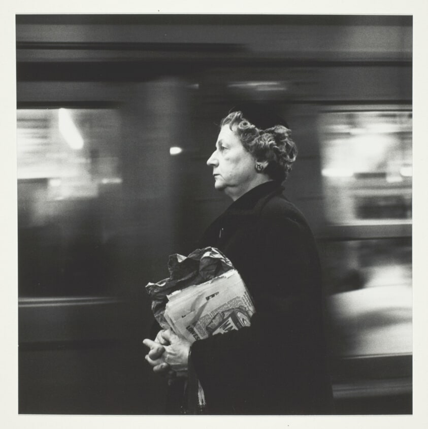 Untitled, from the series "New York Subway, 1960"