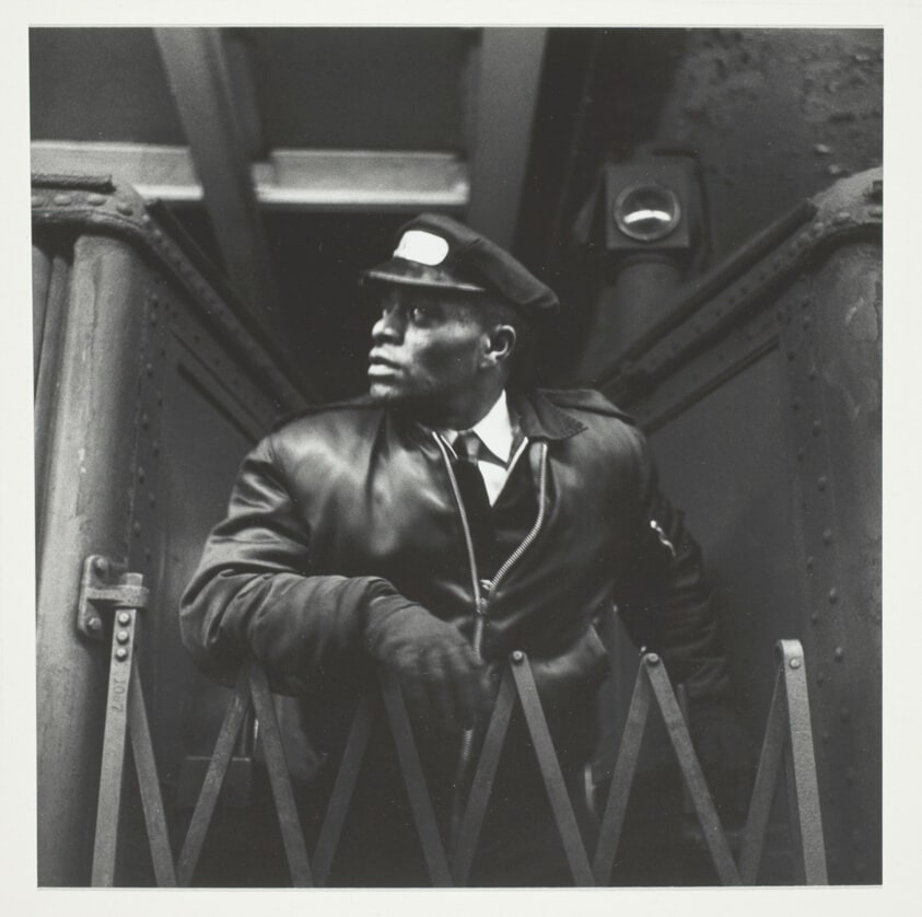 Untitled, from the series "New York Subway, 1960"