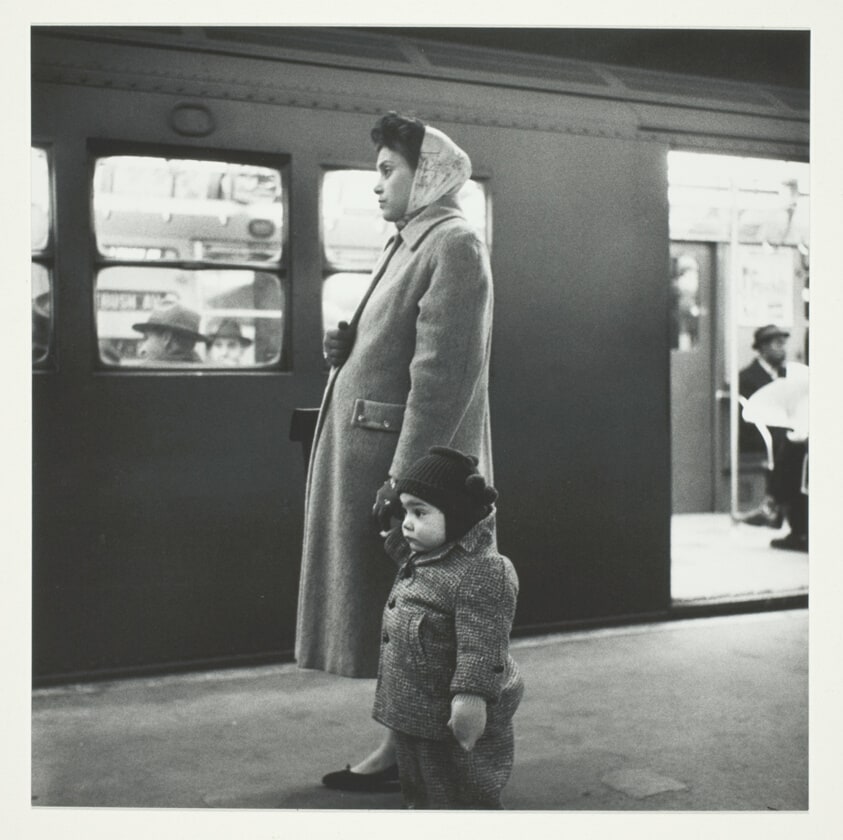 Untitled, from the series "New York Subway, 1960"