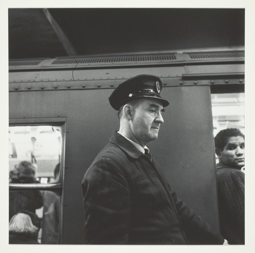 Untitled, from the series "New York Subway, 1960"