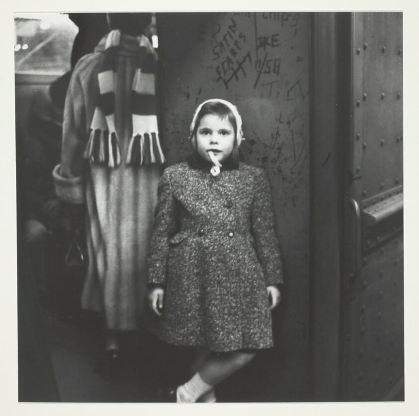 Untitled, from the series "New York Subway, 1960"
