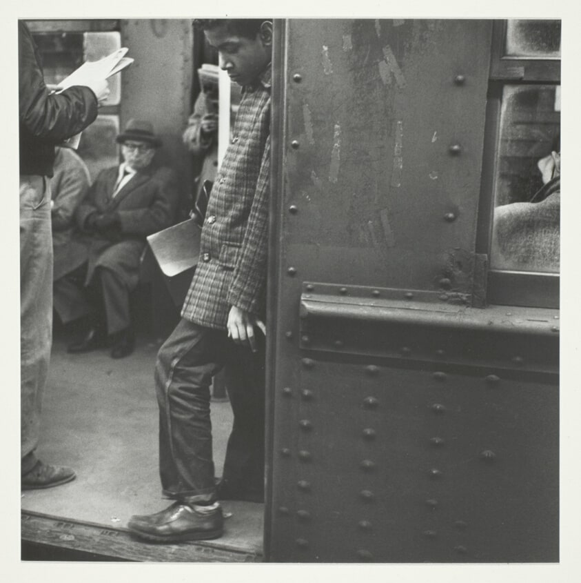 Untitled, from the series "New York Subway, 1960"
