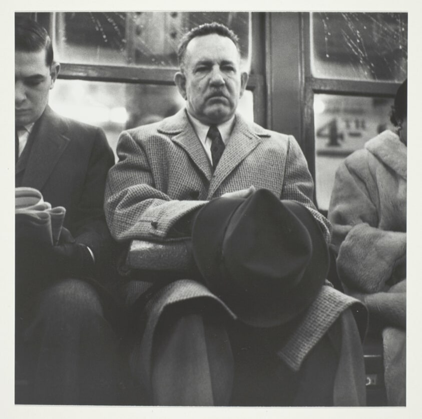 Untitled, from the series "New York Subway, 1960"