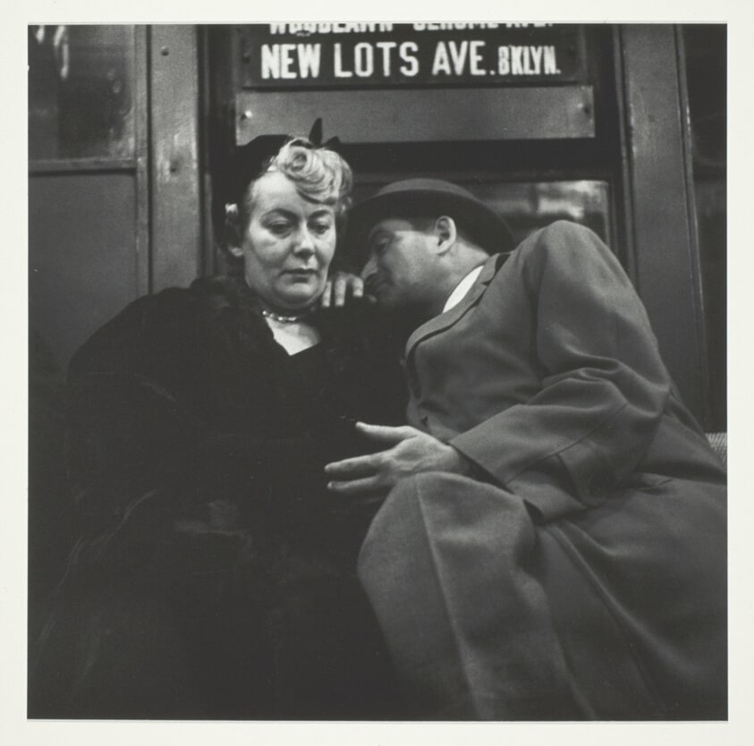 Untitled, from the series "New York Subway, 1960"