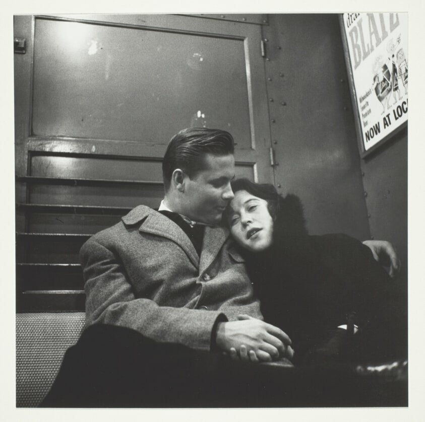 Untitled, from the series "New York Subway, 1960"