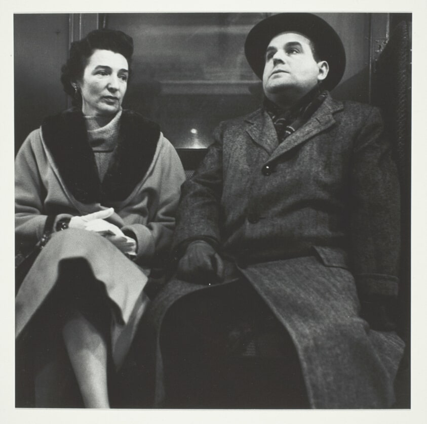Untitled, from the series "New York Subway, 1960"