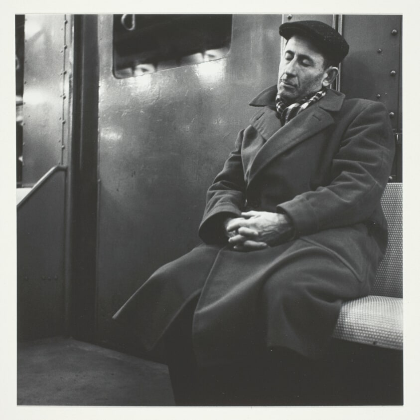 Untitled, from the series "New York Subway, 1960"