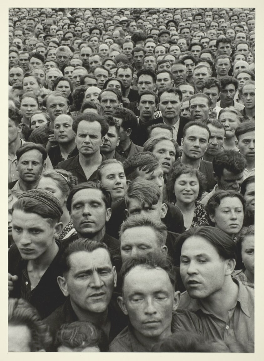 A Crowd of Russian Faces