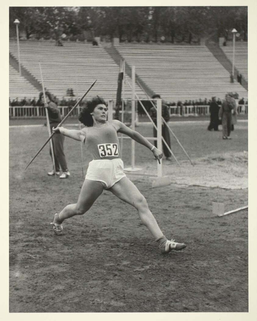 Russian Olympic Javelin Thrower