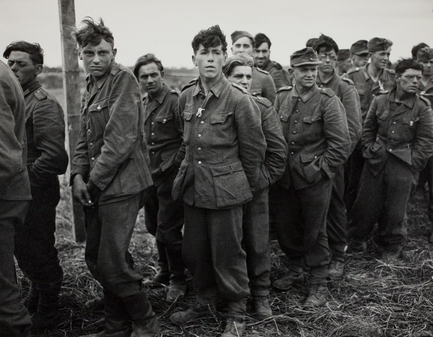D Day, German Prisoners, Omaha, Normandy Beachhead
