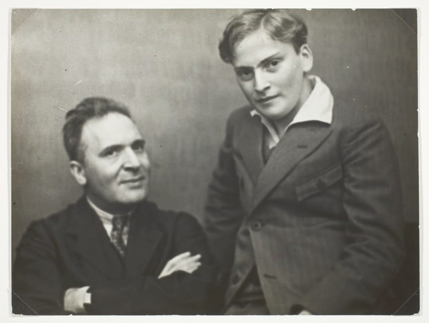 Bruno Walter and Yehuda Menuhin