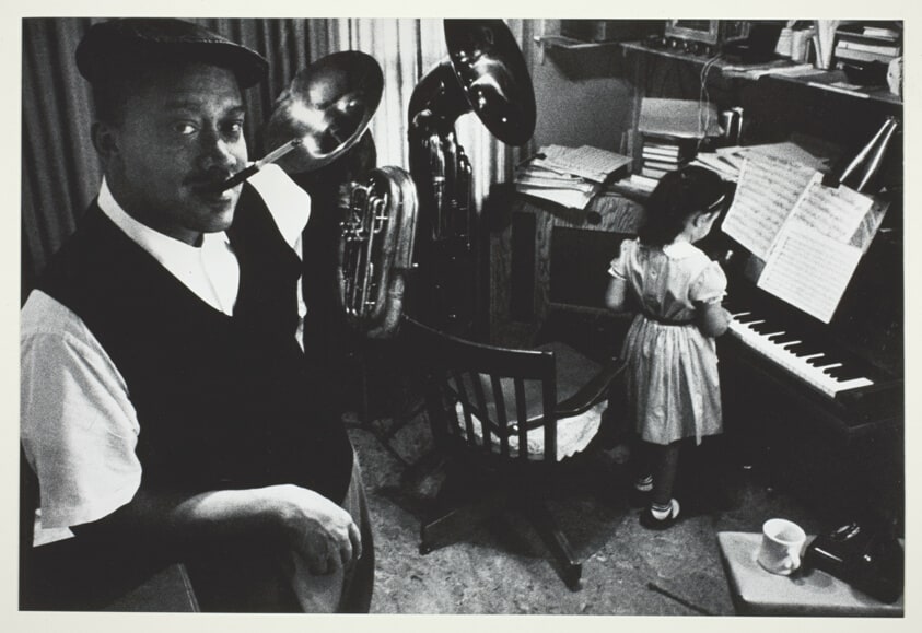 Red Callender at Home, from the series "Jazz Street"