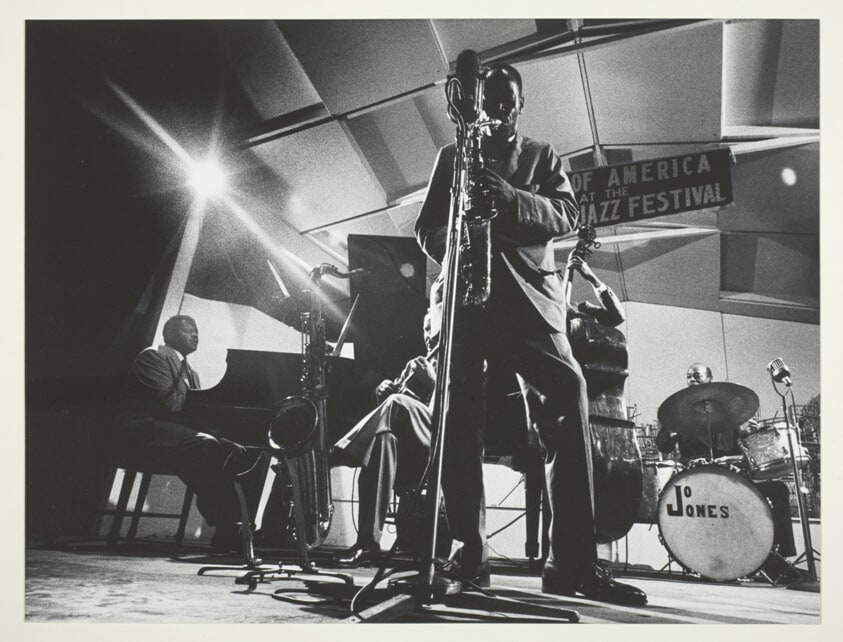 Sonny Stitt at the Newport Festival, from the series "Jazz Street"