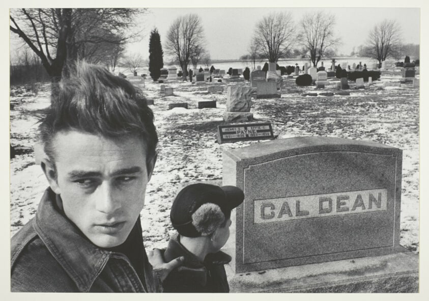 Jimmy Visiting the Cemetery