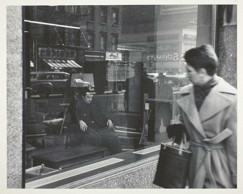 Jimmy Seated in a Store Window