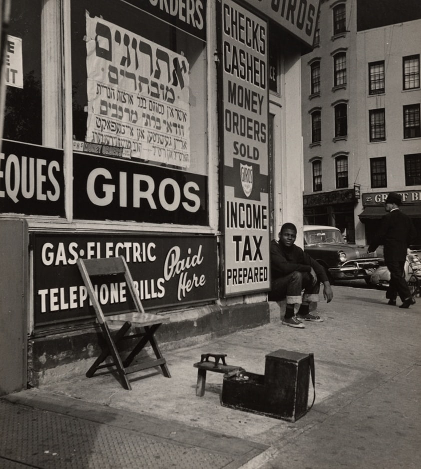 On the Corner of East Broadway and Canal Street