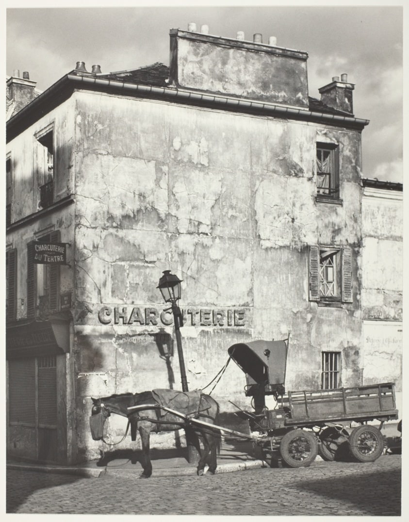 Horse and Wagon, Montmartre, Paris, France