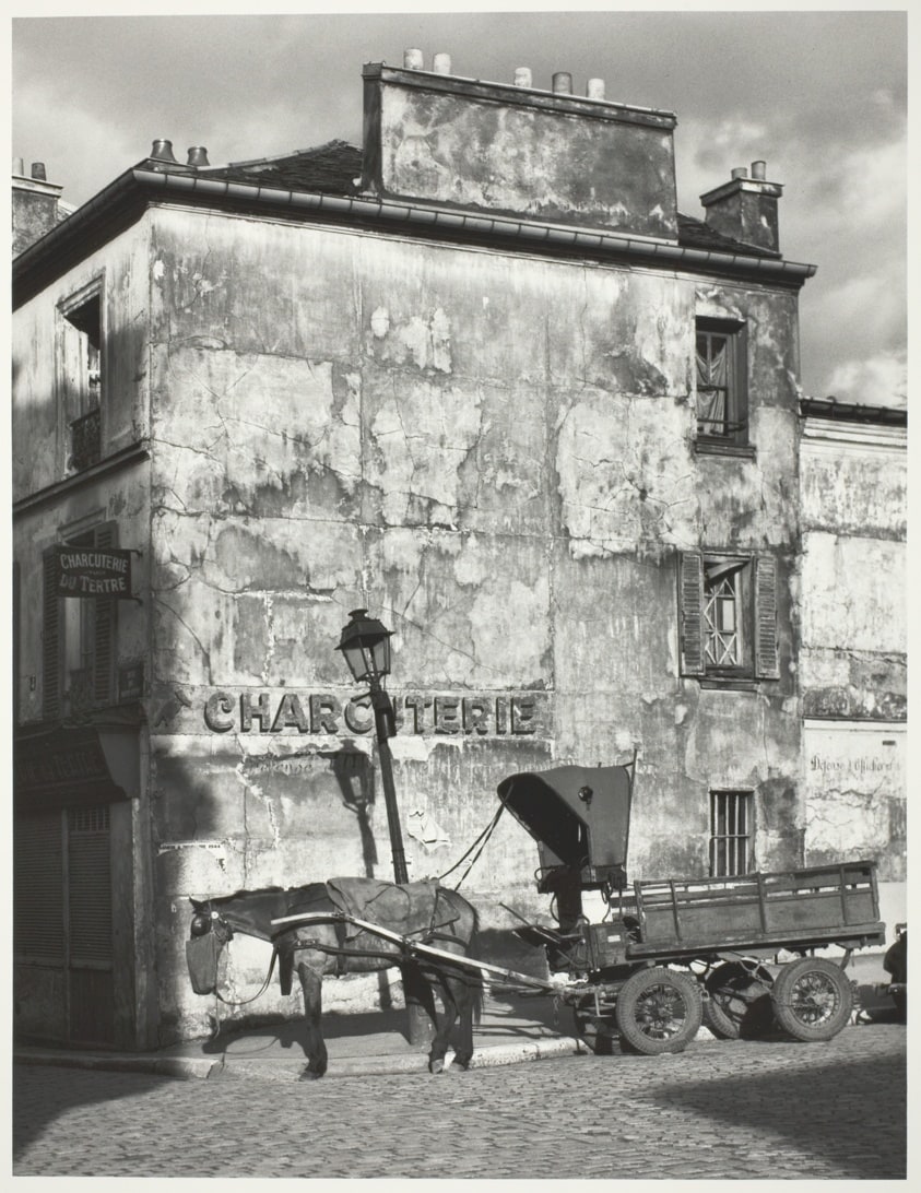 Horse and Wagon, Montmartre, Paris, France