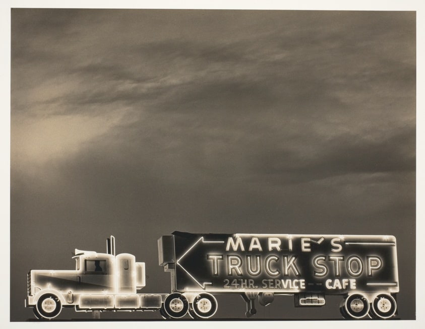 Truckstop Sign, Highway 86, Benson, Arizona