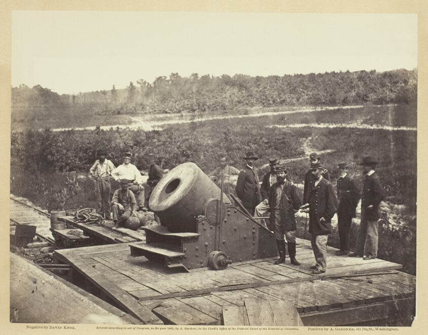 Mortar Dictator, in Front of Petersburg
