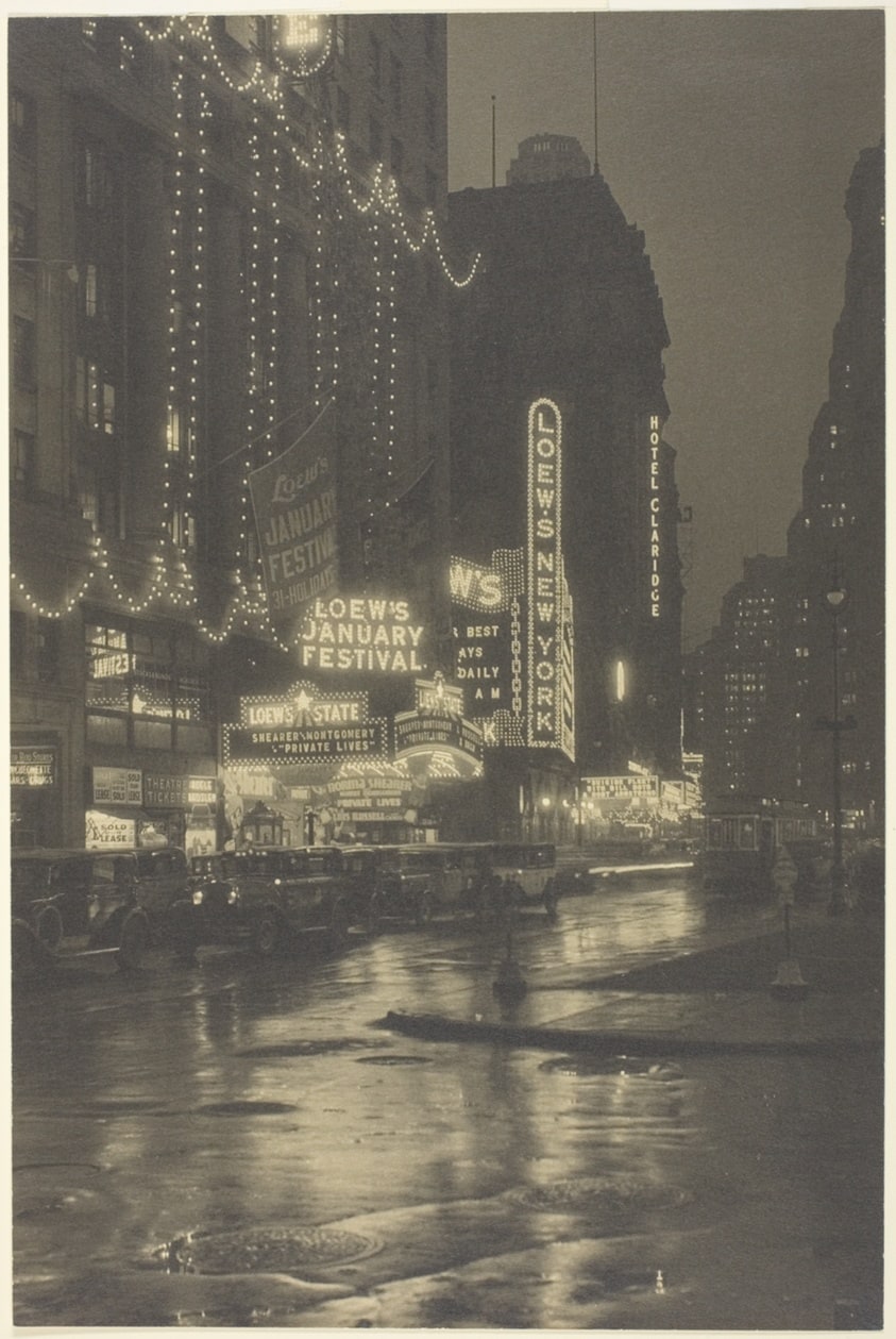 View looking south from Forty-sixth Street