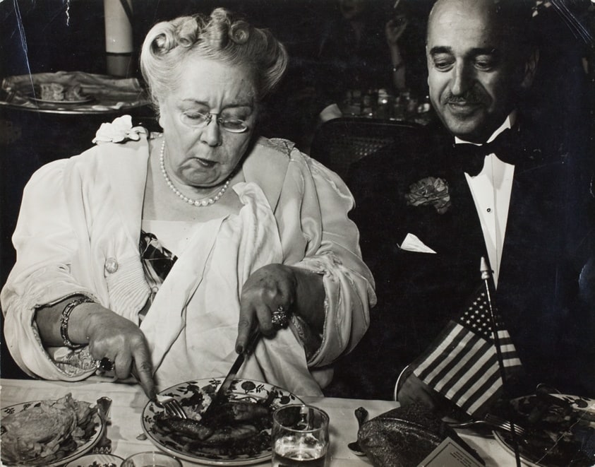 Untitled (Couple Eating Dinner)