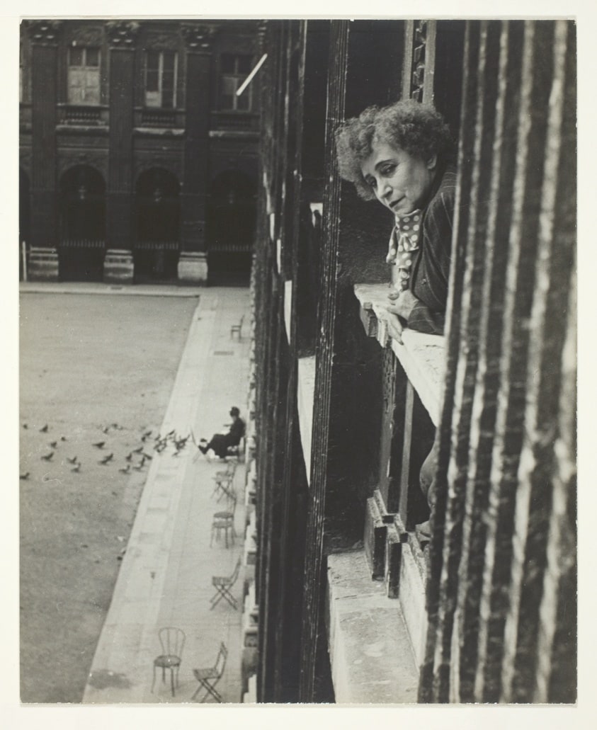 Colette at her Window in the Palais Royal