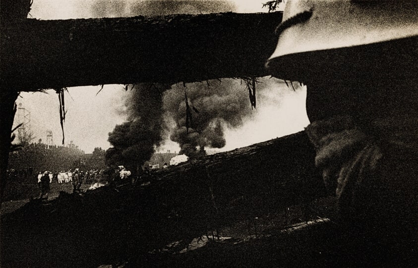 Forcible Eviction, from the series "Sanrizuka"