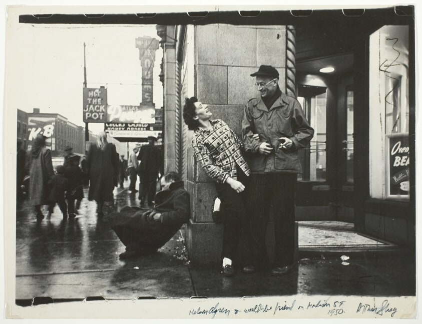Nelson Algren Amuses a New Friend