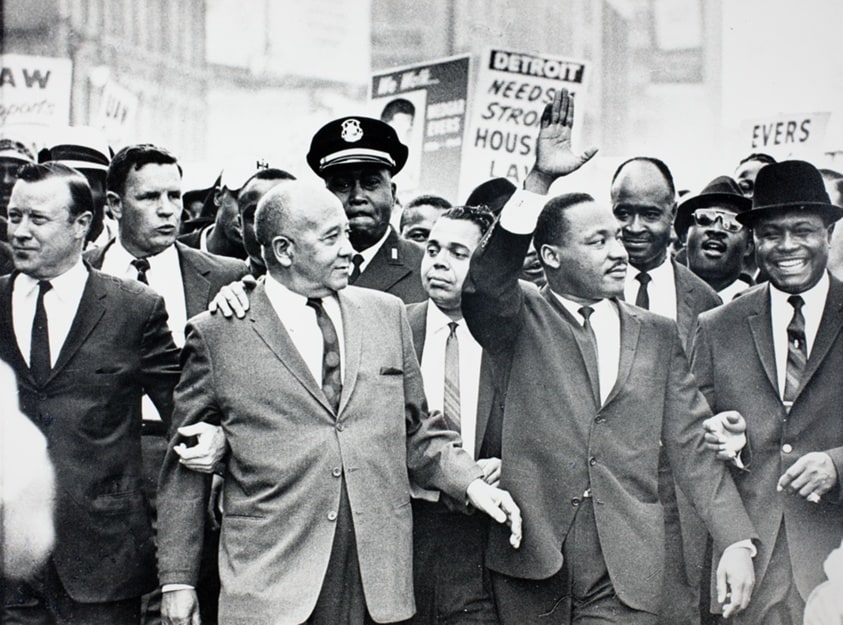 Martin Luther King in Detroit